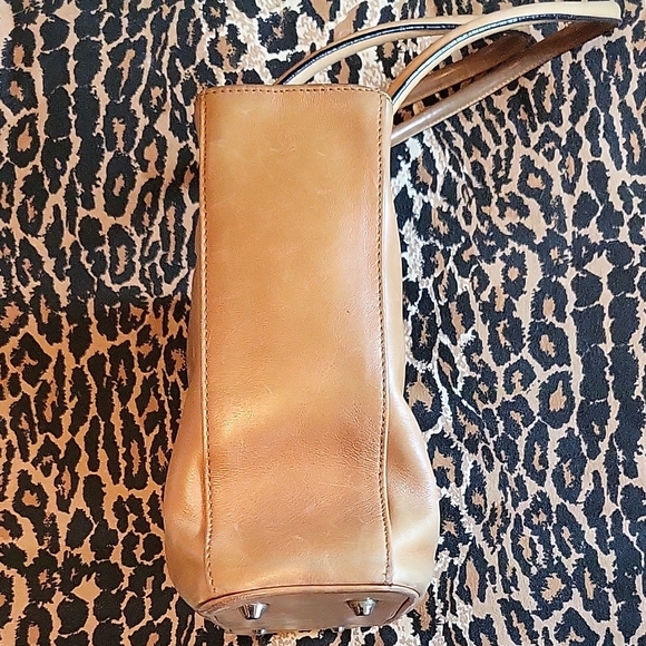Vintage Browns Bravo Elegant Tan Leather Shoulder Bag - Picture 11 of 16